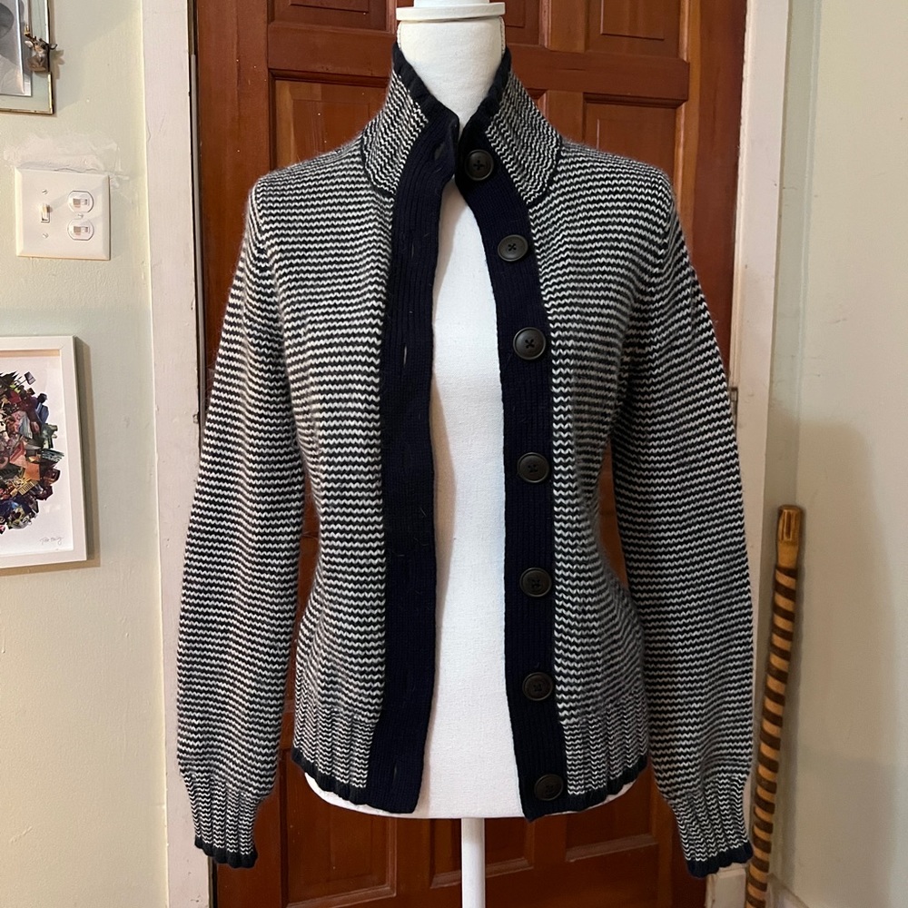 Boden striped cardigan